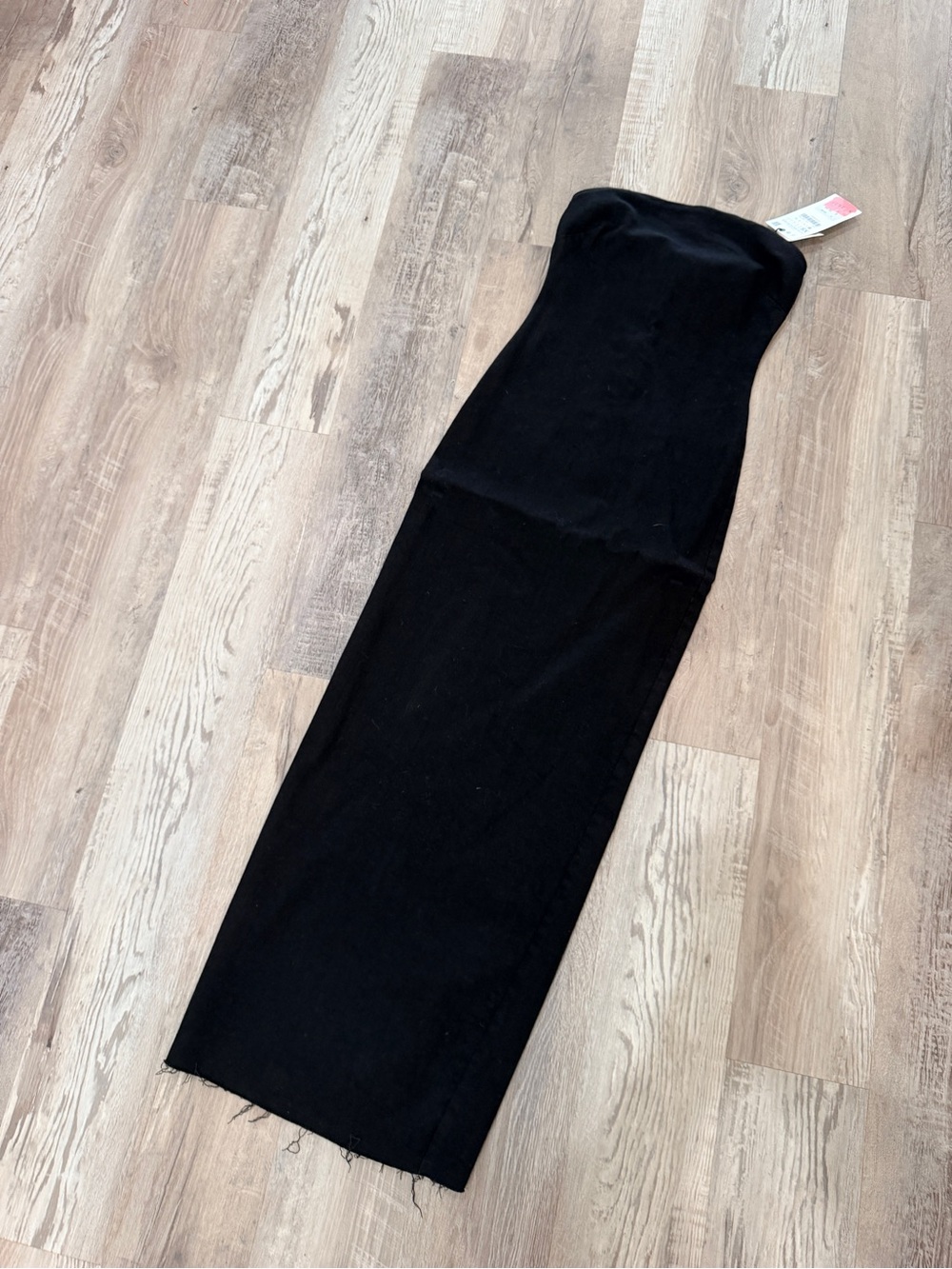 Black Strapless Zara Midi Dress xs